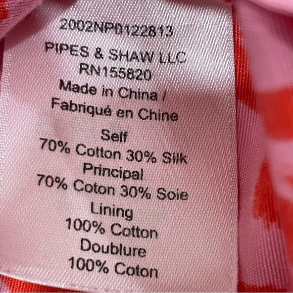 Veronica Beard Samy Silk Exaggerated Statement Puff Sleeve Shirt Dress Size 14 - Picture 16 of 16